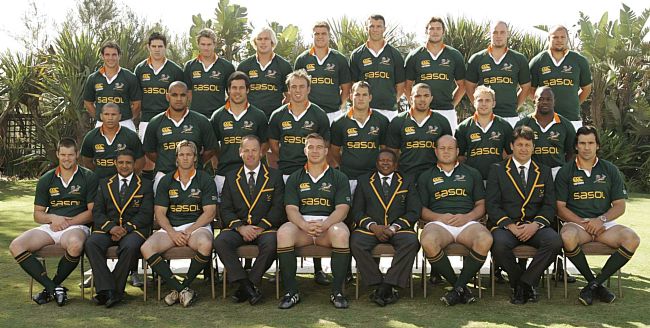 Springbok Squad for End of Year Tour 2010 - Rugby Fix